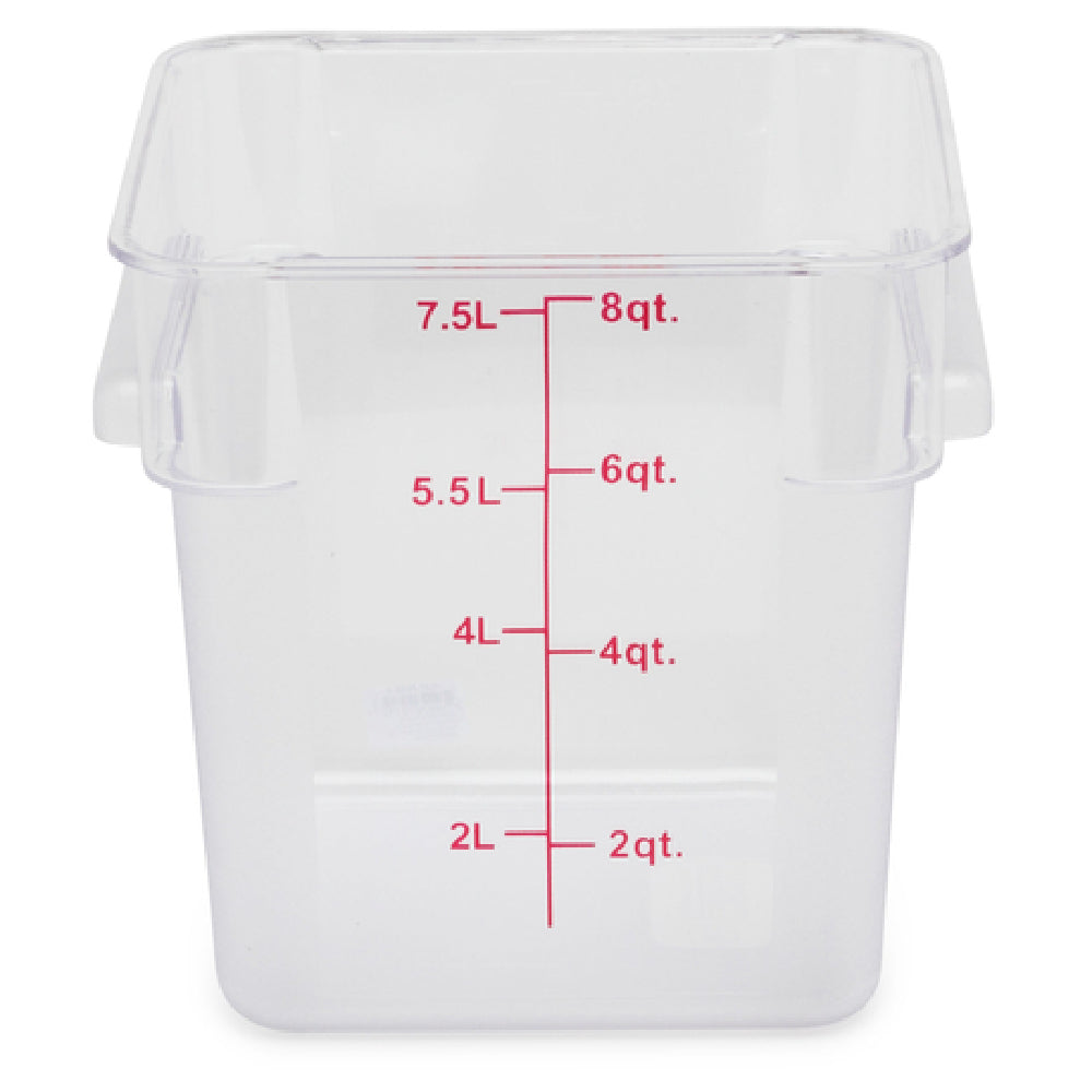 Royal ROY PCSC 8 - Storage Container, 8 Qt., Square