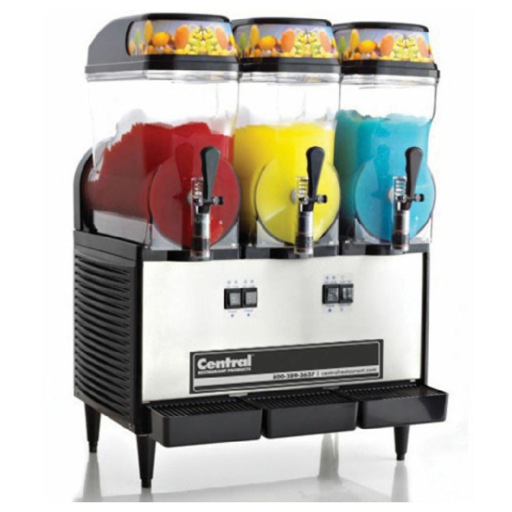 Hubert 69K-022 - Kratos® Frozen Drink Machine, 24"W X 18.5"D X 33.25"H, 3 Bowls