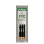 Private Label 1391063 Marker China Black Thin 12 Pk