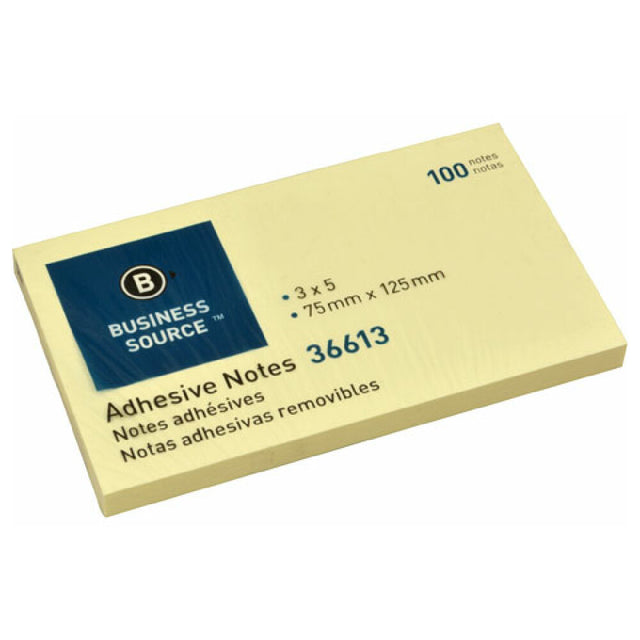 AllPoints 1391065 Notes Self Sticking 3x5"ylw