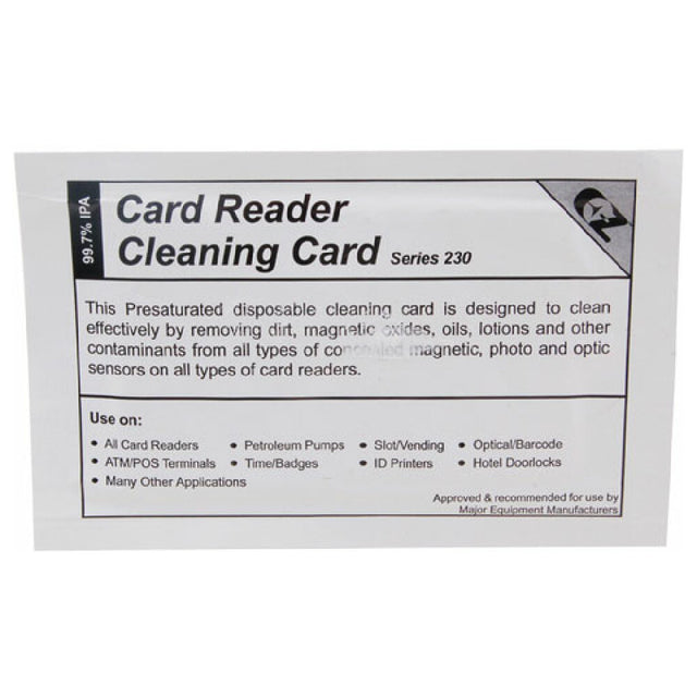 AllPoints 1391127 Card Cleaning Crd Card Reader