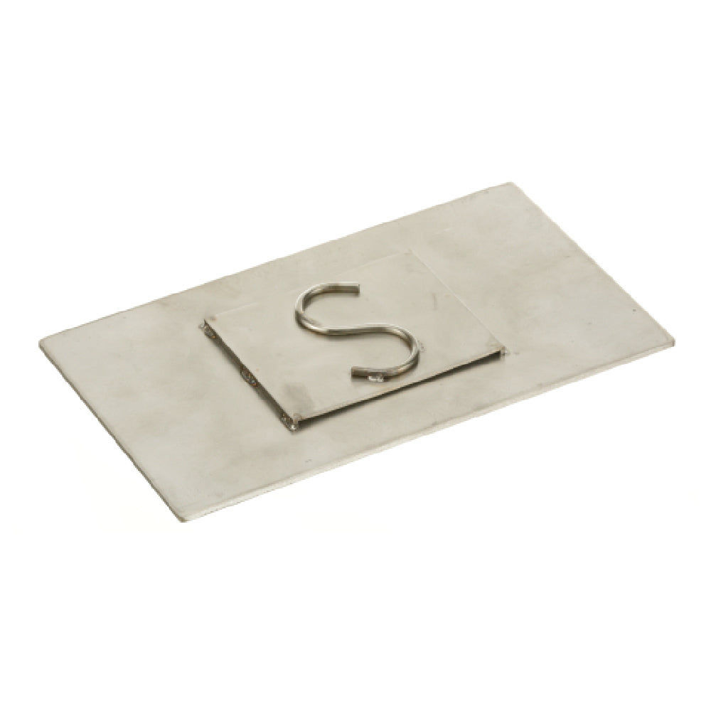 AllPoints 13985 Stainless Steel "s" Impri Nt Grill Press