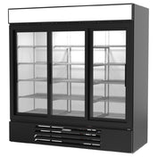 Beverage Air MMR66HC-1-B MarketMax™ Refrigerated Merchandiser Reach-in Three-section