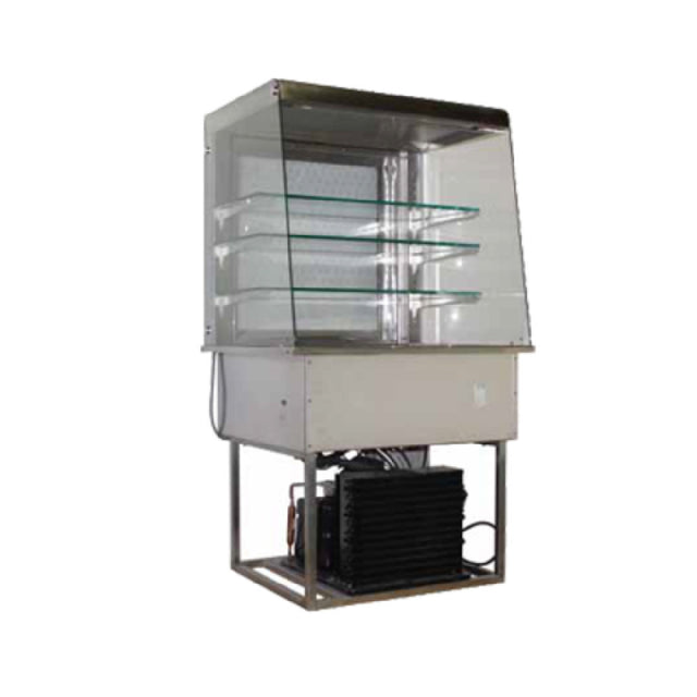 Piper Products OTR-3-R - Omnitop Cold Food Display Case, Drop-in, 58"L