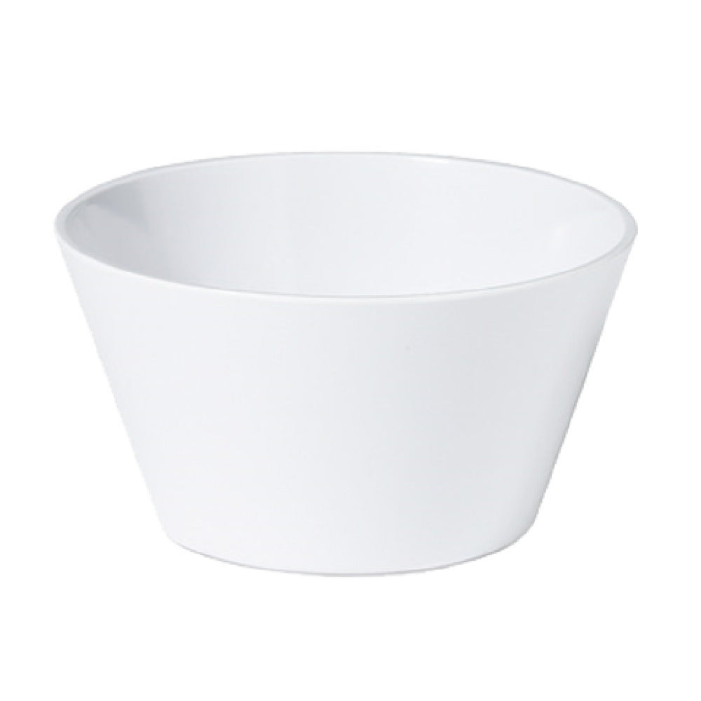 GET Enterprises BC-12-W Diamond White™ Bowl 12 Oz. (15 Oz. Rim Full) 4-3/5" Dia. X 2-1/2"H