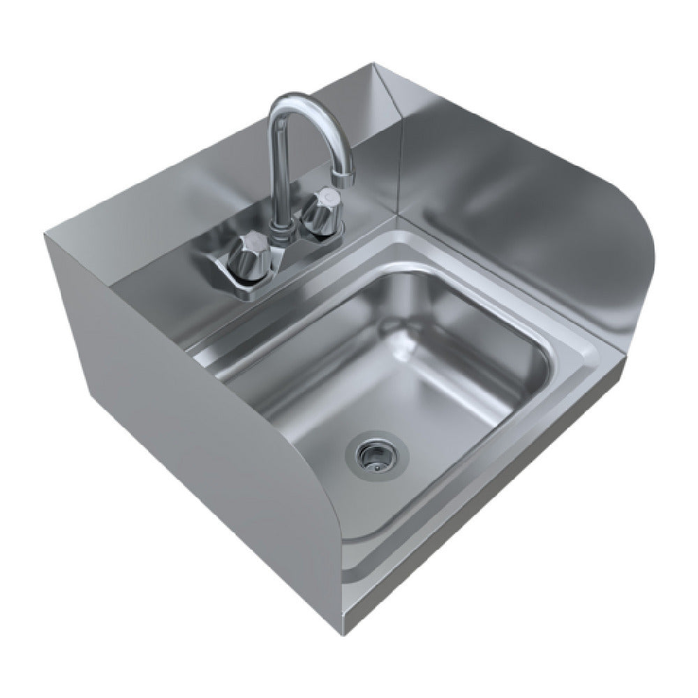 BK Resources 12-185 - GOTek Hand Sink, Wall Mount, 17”L X 15”W