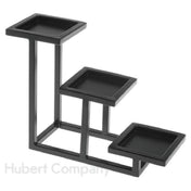 Hubert 99020 - Cerve Collection Bowl Stand, 3-tier, 3-7/8"L X 13-1/2"W X 9-11/16"H