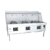 Town Y-3-SS York® Wok Range Gas (3) Chambers