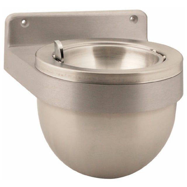AllPoints 1411120 Ash Tray 7.75"dia Wall Mt S/s