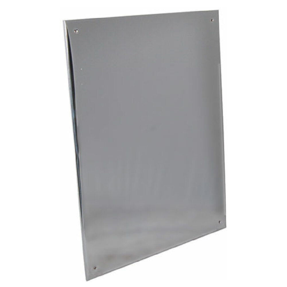 Bobrick B-155618X24 Mirror Frameless 18x24" S/s