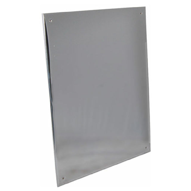 Bobrick B155618X24 Mirror Frameless 18x24" S/s