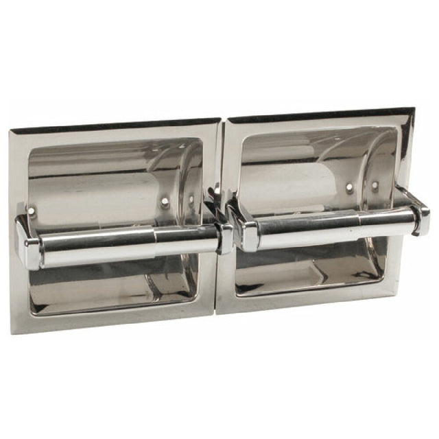 Bobrick B-697 Dispenser Tissue Recessed S/s