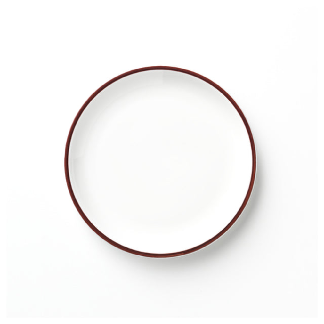 Libbey 999025150 (Formerly Syracuse China) Healthcare Pellet Plate 9" Dia. X 7/8"H