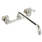 T&S Brass 5F-8WLX12 Faucet Wall 8c 12s Equip