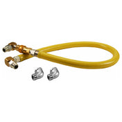 T&S Brass HG2D48 Gas Hose 3/4 X 48 T&s