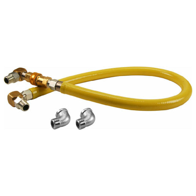 T&S Brass HG2D48 Gas Hose 3/4 X 48 T&s
