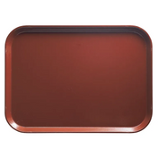 A rectangular Camtray made from high-impact fiberglass with rounded corners and slightly raised edges is centered on a white background. The smooth, unadorned surface has a subtle sheen, and the tray is dishwasher safe.