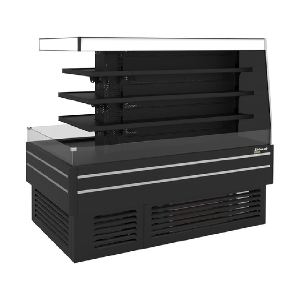 Turbo Air TIOM-48CSB-N Island Display Self-Serve Refrigerated Merchandiser 36 Cu. Ft. Capacity