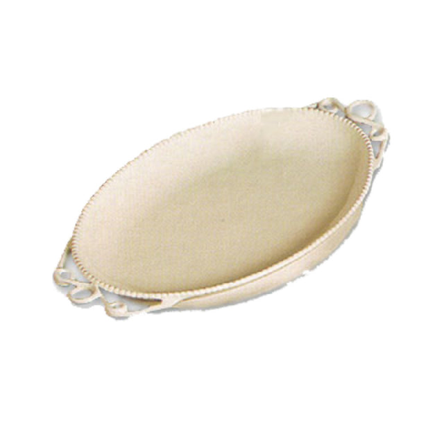 Bon Chef 2100GINGER Bolero Platter 12-1/2" X 17-1/2" X 1-1/2" Aluminum With Ceramic-look Coating