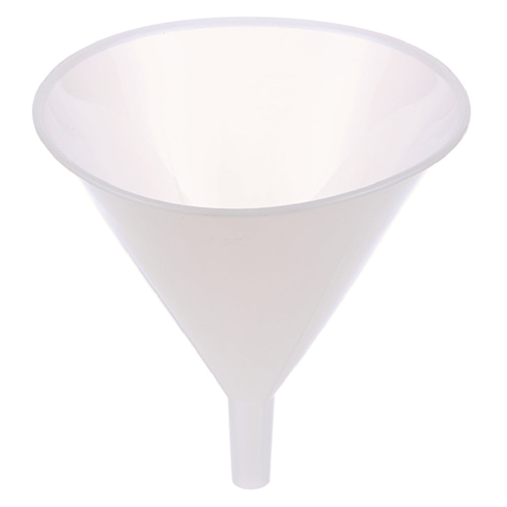 Private Label MVR1421073 Funnel 8"dia 3/8"outlet Plst