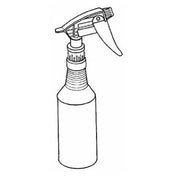 Private Label MVR1421290 Bottle 16 Oz W/ Sprayer