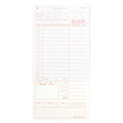 AllPoints 14258 Carbonless Guest Check 2 Part Loose