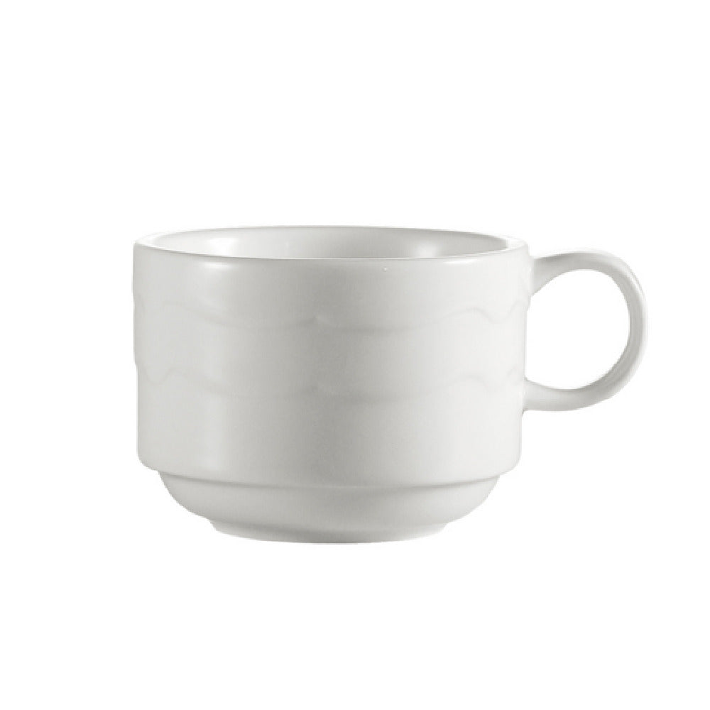 CAC China GBK-1-S Goldbook Coffee Cup 8 Oz. 3-1/2" Dia. X 2-3/8"H