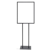 Hubert 82869 - Sign Holder, 60"H, Holds 22"W X 1/8"D X 28"H Signs