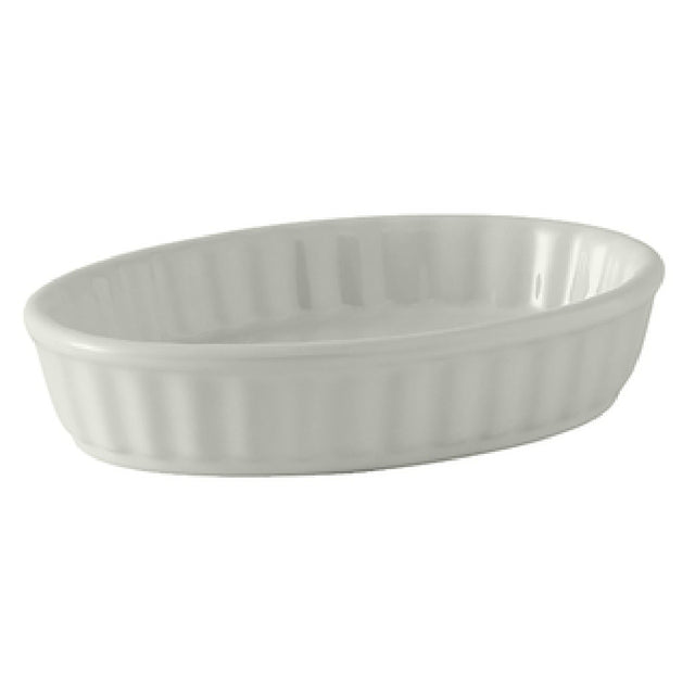 Tuxton BWK-0502 Crème Brule 5 Oz. 5-3/8" X 3-7/8" X 1-1/8" H