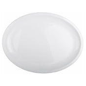 Elite Global Solutions M1612OV-W Platter 16"L X 12"W X 1-1/8"H Oval