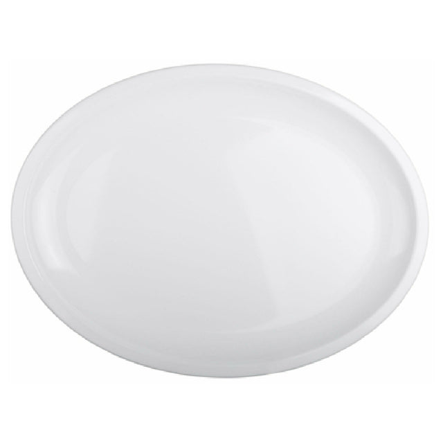 Elite Global Solutions M1612OV-W Platter 16"L X 12"W X 1-1/8"H Oval