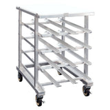 AllPoints 14518 Mobile Can Rack Half Size Poly Worktop