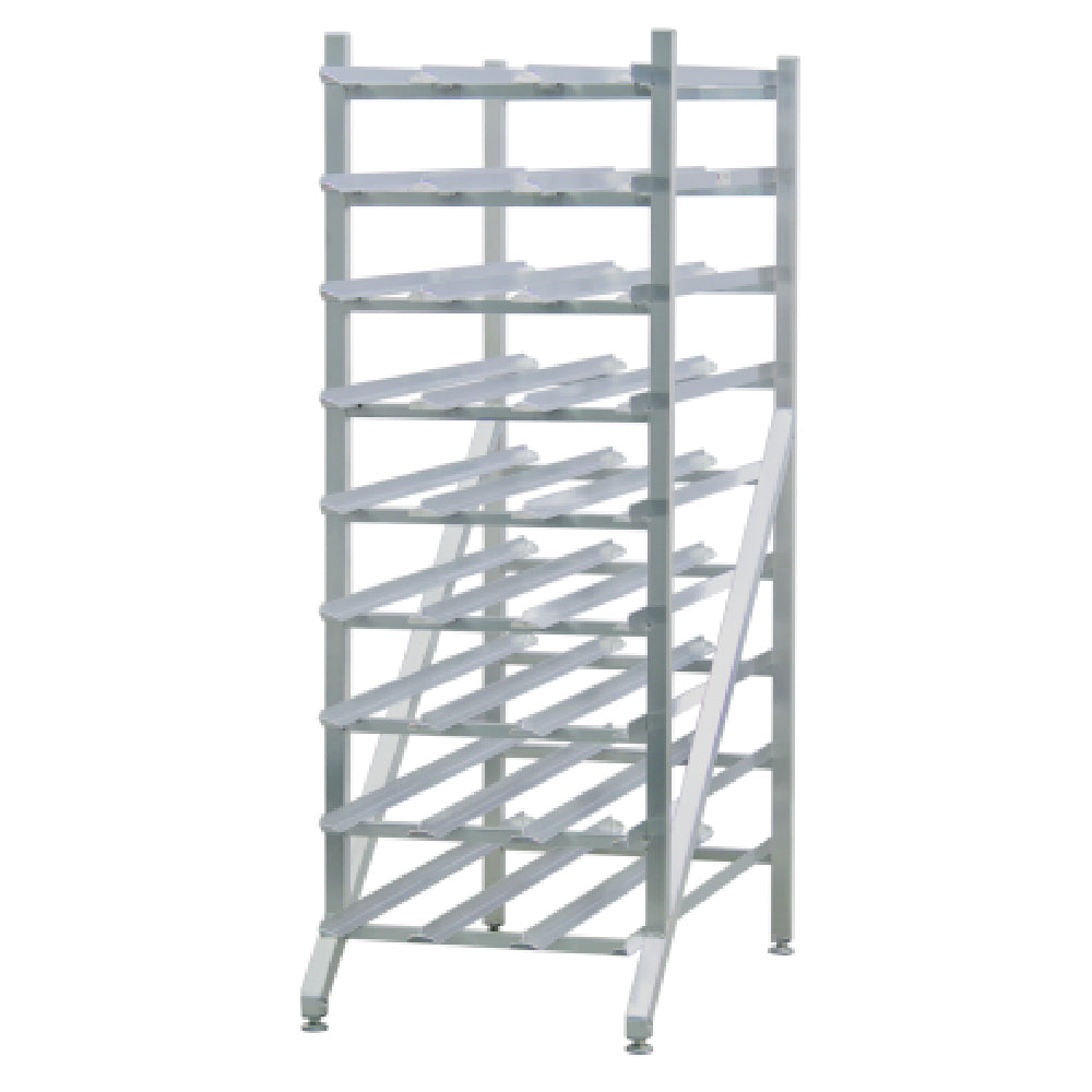 AllPoints 14554 Full Size Can Rack 25.5"w X 71"h X 47"d