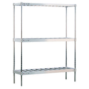 AllPoints 14565 Keg Rack Shelving Unit 18"d X 76"h X 80"l