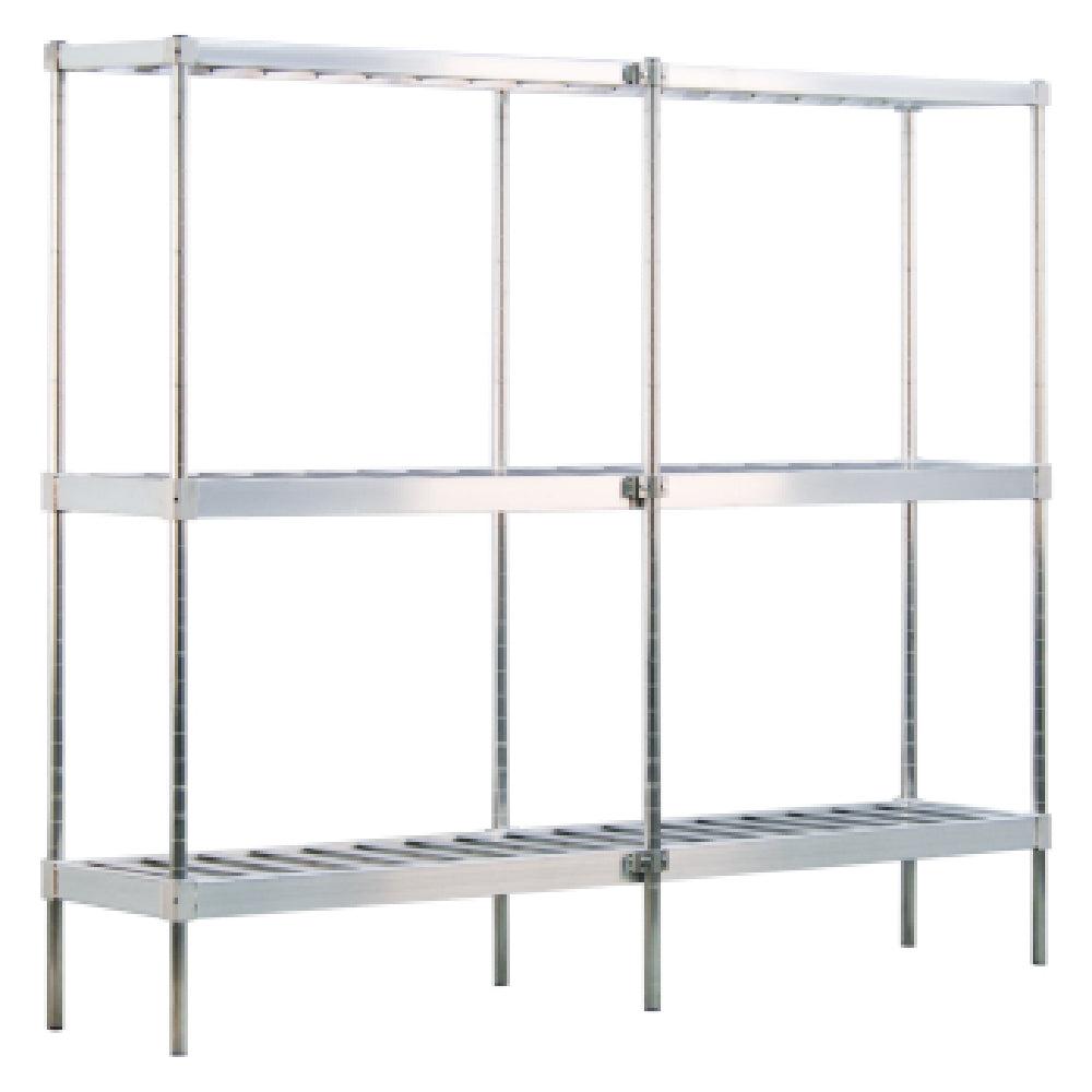 AllPoints 14566 Keg Rack Shelving Unit 20.75"d X 76"h X 93"l
