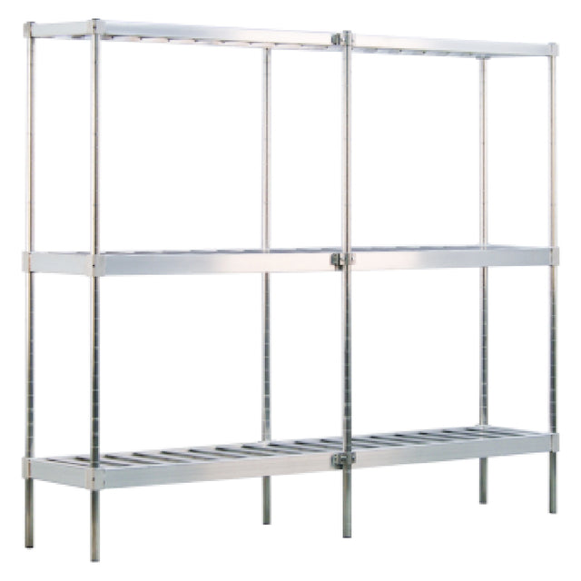 AllPoints 14566 Keg Rack Shelving Unit 20.75"d X 76"h X 93"l