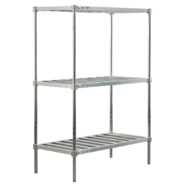 AllPoints 14567 Keg Rack Shelving Unit 42"w X 18"d X 76"h
