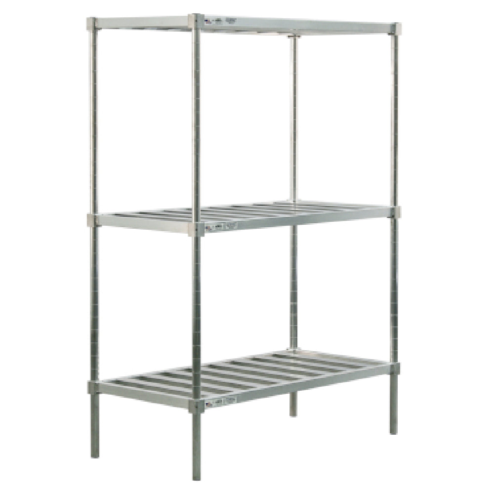 AllPoints 14567 Keg Rack Shelving Unit 42"w X 18"d X 76"h