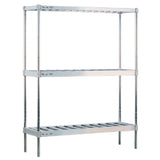 AllPoints 14568 Keg Rack Shelving Unit 18"d X 76"h X 60"l