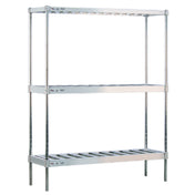 AllPoints 14568 Keg Rack Shelving Unit 18"d X 76"h X 60"l
