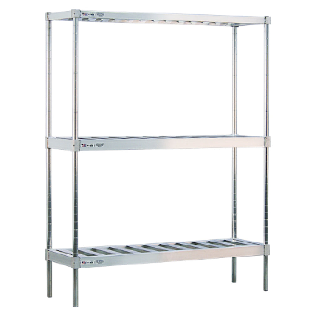 AllPoints 14568 Keg Rack Shelving Unit 18"d X 76"h X 60"l