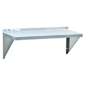 AllPoints 14577 Solid Wall Mounted Shelf 12"d X 36"l Aluminum
