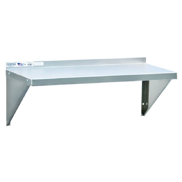 AllPoints 14577 Solid Wall Mounted Shelf 12"d X 36"l Aluminum