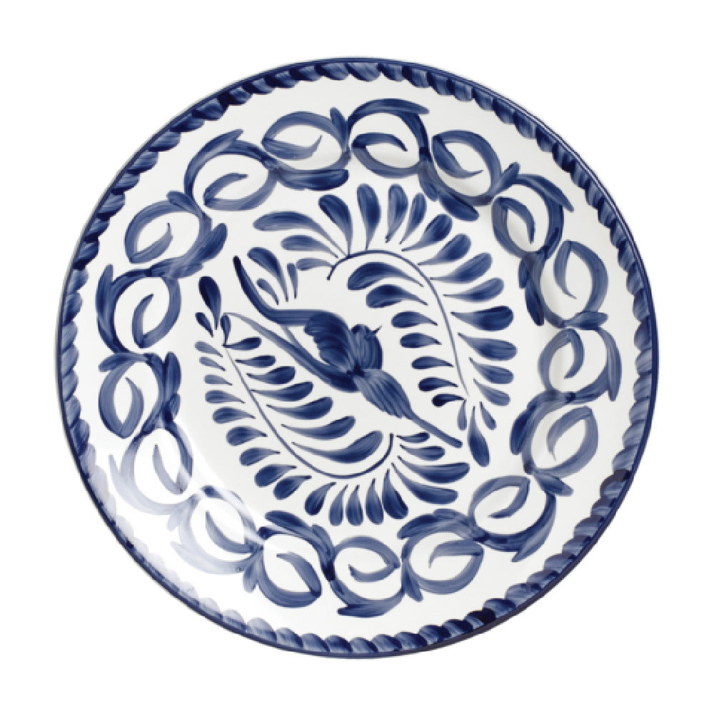 Steelite A120P100 Rimmed Rolled Edge Plate 6.25" Puebla