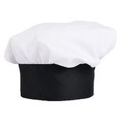 AllPoints 1460BKWH Chef Hat White/black