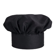 KNG 1460BLBK Kng Chef Hat Black