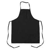 KNG 1461BLK Kng 32 In Bib Apron Black Pencil Pocket