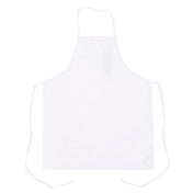 AllPoints 1461WHT 32 In Bib Apron White Pencil Pocket