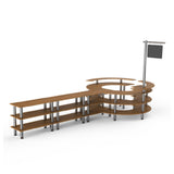 Steelite MGCMSA02BSXF - Creative DIY Station, 205.0" X 98.0" X 101.0", Modular