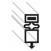 TRUE 810993 Gasket Door 24 3/4" X 26 1/8"